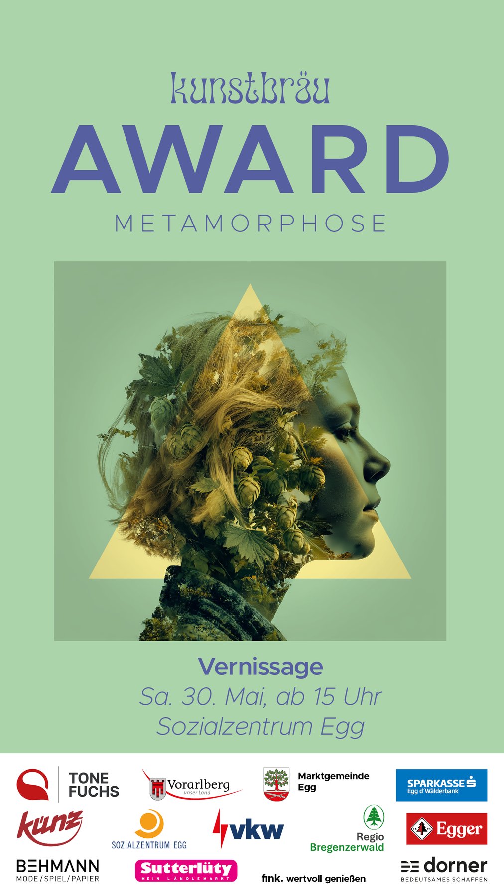 Flyer Kunstbräu Award 2026